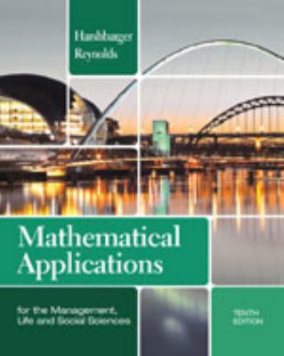 Mathematical Applications for the Management, L... 1133106234 Book Cover