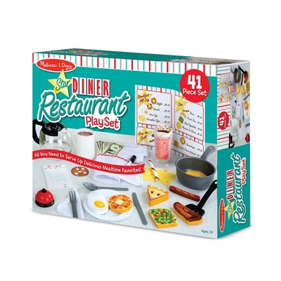 Product Bundle Star Diner Restaurant Play Set Book