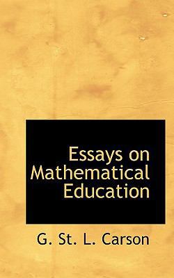 Essays on Mathematical Education 1117348067 Book Cover