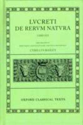 de Rerum Natura 0198146248 Book Cover