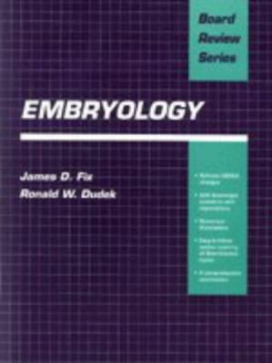 BRA Embryology (Board Review) 0683032437 Book Cover
