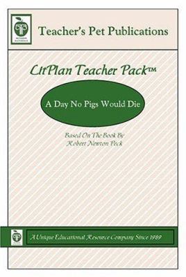 A Day No Pigs Would Die LitPlan - A Novel Unit ... 1583371834 Book Cover
