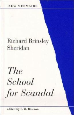 School for Scandal 0393900770 Book Cover