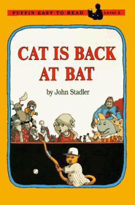 Cat Is Back at Bat (Easy-to-Read, Puffin) 0140381074 Book Cover