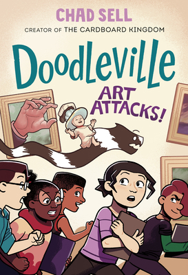 Doodleville #2: Art Attacks!: (A Graphic Novel) 1984894730 Book Cover