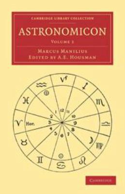 Astronomicon: Volume 3, Liber Tertius [Latin] 0511841787 Book Cover