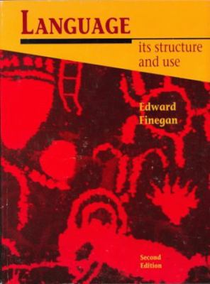 Language: Its Structure and Use 0155001221 Book Cover