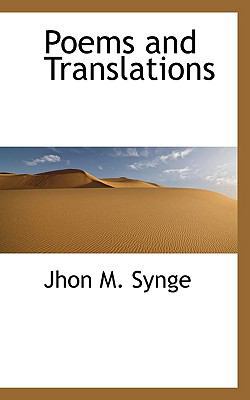 Poems and Translations 1110891458 Book Cover