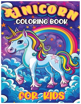 Unicorn Coloring Book for Kids: Easy Unicorn Co...            Book Cover