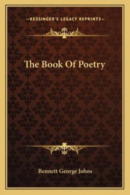 The Book Of Poetry 116326427X Book Cover
