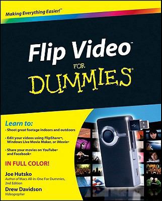 Flip Video for Dummies 0470879165 Book Cover
