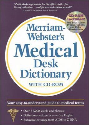 Merriam-Webster's Medical Desk Dictionary [With *] 0877790272 Book Cover