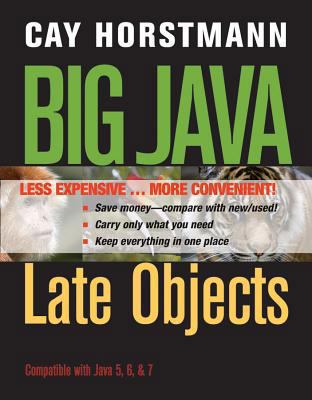 Big Java, Binder Ready Version: Late Objects 1118129423 Book Cover