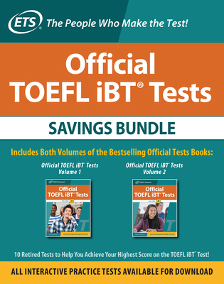 Official TOEFL IBT Tests Savings Bundle, Third ... 1265482438 Book Cover