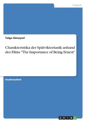 Charakteristika der Spätviktorianik anhand des ... [German] 3640721799 Book Cover