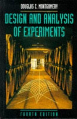 Design and Analysis of Experiments 0471157465 Book Cover