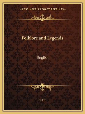 Folklore and Legends: English 1162596767 Book Cover
