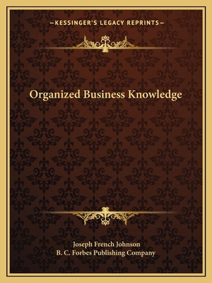 Organized Business Knowledge 116260767X Book Cover