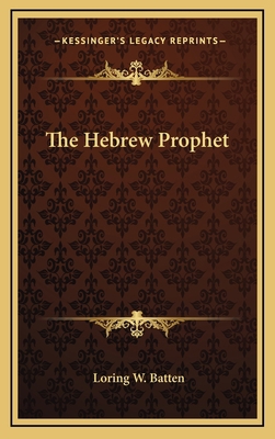 The Hebrew Prophet 116341901X Book Cover