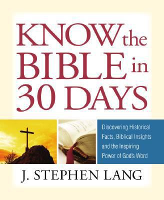 Guideposts Know the Bible in 30 Days 0824947339 Book Cover