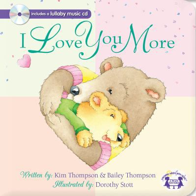 Christian I Love You More Padded Board Book & CD 1630588393 Book Cover