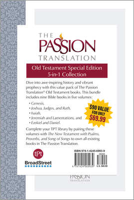 The Passion Translation Old Testament Special E... 1424569931 Book Cover