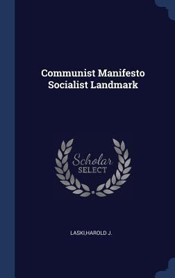 Communist Manifesto Socialist Landmark 1340307642 Book Cover