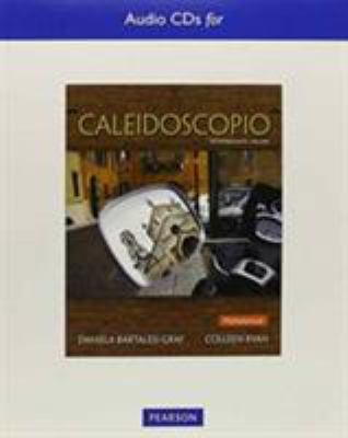 Text Audio CDs for Caleidoscopio 0205256007 Book Cover