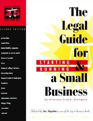 Legal Guide for Starting and Running a Small Bu... 0873372875 Book Cover