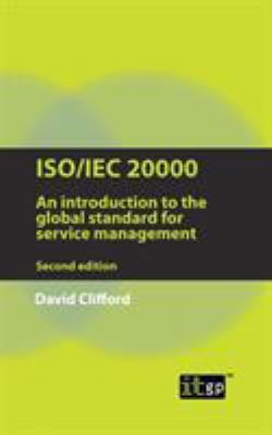 Iso/Iec 20000: An Introduction to the Global St... 1849283141 Book Cover