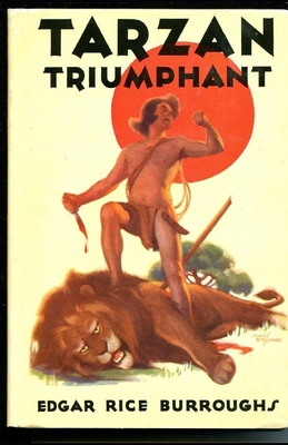 Tarzan Triumphant (Tarzan #4) Annotated B08JF5FTY9 Book Cover