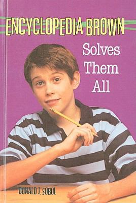 Encyclopedia Brown Solves Them All 081240758X Book Cover