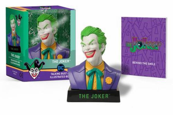 The Joker Talking Bust and Illustrated Book [Wi... 0762494085 Book Cover