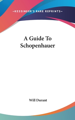 A Guide To Schopenhauer 1161633553 Book Cover