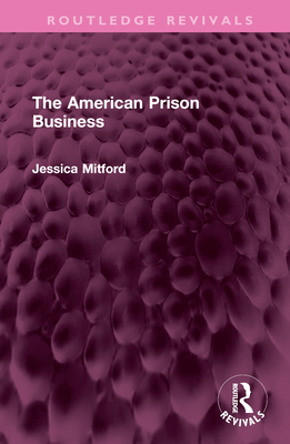 The American Prison Business 1032354747 Book Cover