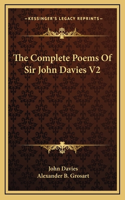 The Complete Poems of Sir John Davies V2 1163528420 Book Cover