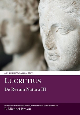 Lucretius: de Rerum Natura III [Latin] 0856686948 Book Cover