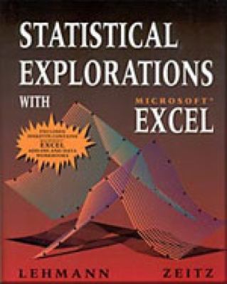 Statistical Explorations with Microsoft Excel 0534516114 Book Cover