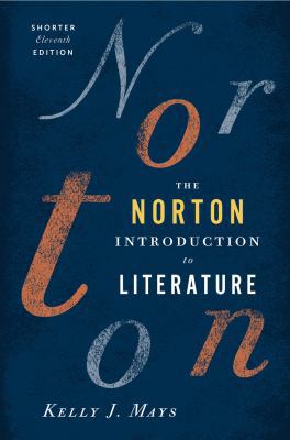 The Norton Introduction to Literature 0393913392 Book Cover