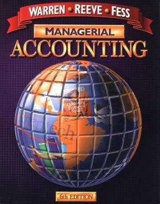 Managerial Accounting 0538873574 Book Cover