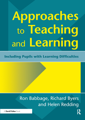 Approaches to Teaching and Learning: Including ... 1853465755 Book Cover
