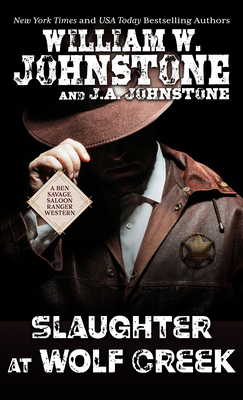 Slaughter at Wolf Creek [Large Print] B0BFXH34HN Book Cover