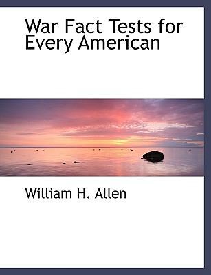 War Fact Tests for Every American 1140037366 Book Cover