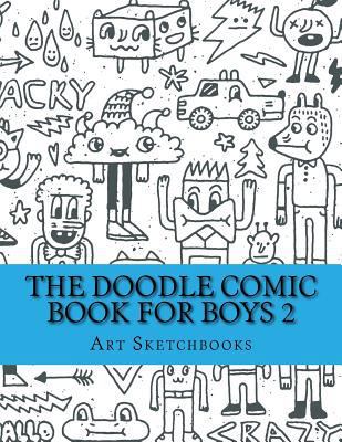 The Doodle Comic Book for Boys 2 1540735184 Book Cover