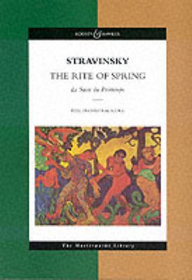 Stravinsky - The Rite of Spring: Le Sacre Du Pr... 0851621910 Book Cover