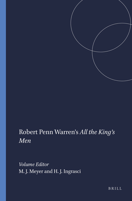 Robert Penn Warren's All the King's Men 9042034963 Book Cover