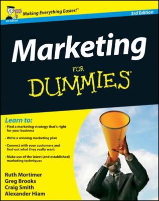 Marketing for Dummies 1119965160 Book Cover