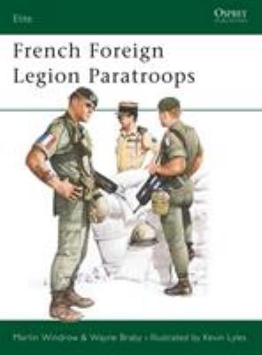 French Foreign Legion Paratroops 0850456290 Book Cover