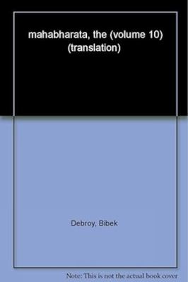 The Mahabharata Vol 10 0143422928 Book Cover