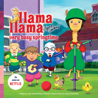 Llama Llama Very Busy Springtime 0593094190 Book Cover